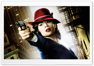 Agent Carter Hayley Atwell 2015 Ultra HD Wallpaper for 4K UHD Widescreen desktop, tablet & smartphone