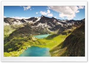 Agnel Lake, Ceresole Reale Ultra HD Wallpaper for 4K UHD Widescreen desktop, tablet & smartphone