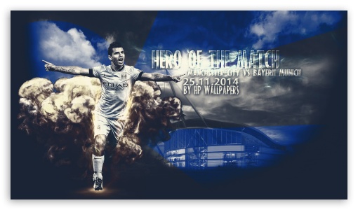 Aguero Wallpaper by HPWallpapers UltraHD Wallpaper for HD 16:9 ;