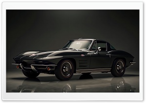 AI Corvette C2 - 01 4K UHD Wallpaper for Widescreen and UltraWide Desktop, UltraHD TV, Smartphone, Tablet