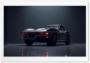 AI Corvette C2 - 02 4K UHD Wallpaper for Widescreen and UltraWide Desktop, UltraHD TV, Smartphone, Tablet