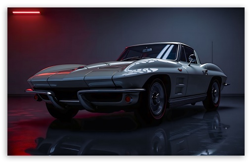 AI Corvette C2 - 03 UltraHD Wallpaper for UHD 16:9 ; HD 16:9 ; UltraWide 21:9 24:10 32:10 ; Widescreen 16:10 5:3 ; Fullscreen 3:2 ; Dual 16:10 5:3 4:3 5:4 3:2 ;
