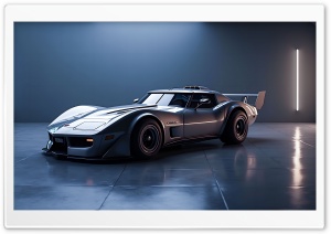 AI Corvette C3 - 01 4K UHD Wallpaper for Widescreen and UltraWide Desktop, UltraHD TV, Smartphone, Tablet