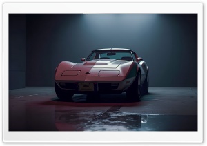 AI Corvette C3 - 04 4K UHD Wallpaper for Widescreen and UltraWide Desktop, UltraHD TV, Smartphone, Tablet