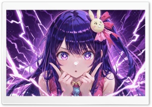 Ai Hoshino - Oshi no Ko 4K UHD Wallpaper for Widescreen and UltraWide Desktop, UltraHD TV, Smartphone, Tablet