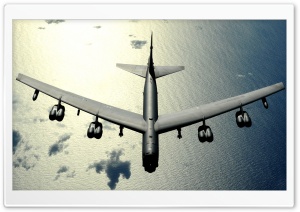 Airplane Flying Over The Ocean Ultra HD Wallpaper for 4K UHD Widescreen desktop, tablet & smartphone