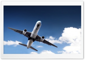 Airplane Taking Off Ultra HD Wallpaper for 4K UHD Widescreen desktop, tablet & smartphone