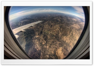 Airplane Window View Ultra HD Wallpaper for 4K UHD Widescreen desktop, tablet & smartphone