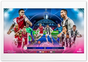 AJAX AMSTERDAM - JUVENTUS CHAMPIONS LEAGUE 2019 Ultra HD Wallpaper for 4K UHD Widescreen desktop, tablet & smartphone