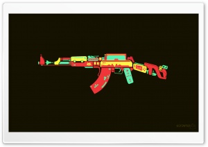 AK-47 Ultra HD Wallpaper for 4K UHD Widescreen desktop, tablet & smartphone