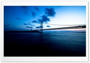 Akashi Kaikyo Bridge Ultra HD Wallpaper for 4K UHD Widescreen desktop, tablet & smartphone