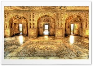 Akbar's Royal Bathing Chamber, Delhi, India Ultra HD Wallpaper for 4K UHD Widescreen desktop, tablet & smartphone