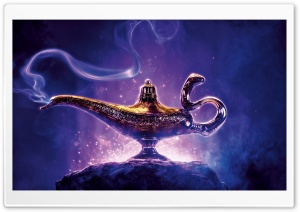 Aladdins Lamp 4K UHD Wallpaper for Widescreen and UltraWide Desktop, UltraHD TV, Smartphone, Tablet