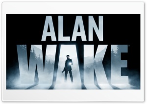 Alan Wake Game Cover Ultra HD Wallpaper for 4K UHD Widescreen desktop, tablet & smartphone