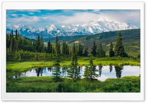 Alaska Range, Beautiful Mountain Landscape Ultra HD Wallpaper for 4K UHD Widescreen desktop, tablet & smartphone