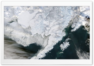 Alaska Seen from Space Ultra HD Wallpaper for 4K UHD Widescreen desktop, tablet & smartphone