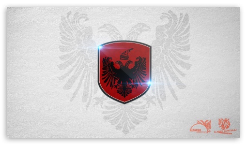Albanian Flag UltraHD Wallpaper for 8K UHD TV 16:9 Ultra High Definition 2160p 1440p 1080p 900p 720p ;