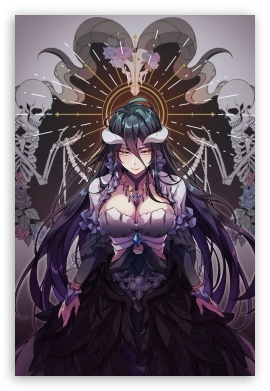 Albedo UltraHD Wallpaper for Mobile 2:3 ;