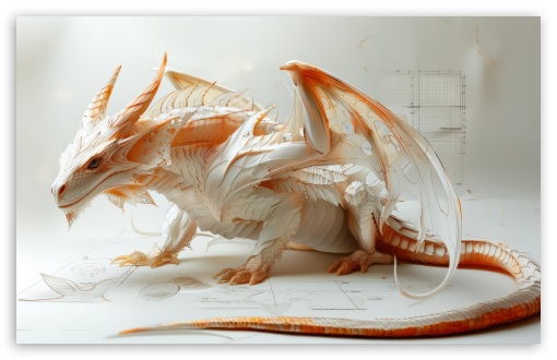 Albino Dragon UltraHD Wallpaper for UHD 16:9 ; HD 16:9 ; UltraWide 21:9 24:10 32:9 32:10 ; Widescreen 16:10 5:3 ; Fullscreen 4:3 5:4 3:2 ; Tablet 1:1 ; Mobile 9:16 9:19.5 9:20 9:21 10:16 2:3 3:5 3:4 ; Dual 16:10 5:3 16:9 4:3 5:4 3:2 ;