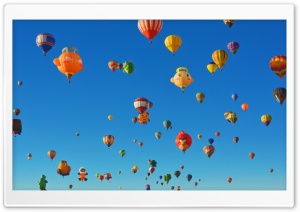 Albuquerque International Balloon Fiesta Special Shapes Ultra HD Wallpaper for 4K UHD Widescreen desktop, tablet & smartphone
