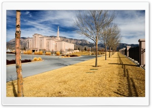 Albuquerque New Mexico LDS Temple Ultra HD Wallpaper for 4K UHD Widescreen desktop, tablet & smartphone