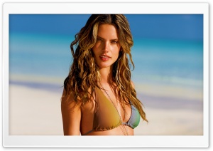 Alessandra Ambrosio Victoria Secret Model Ultra HD Wallpaper for 4K UHD Widescreen desktop, tablet & smartphone
