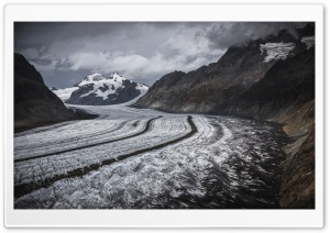 Aletsch Glacier, Switzerland Ultra HD Wallpaper for 4K UHD Widescreen desktop, tablet & smartphone