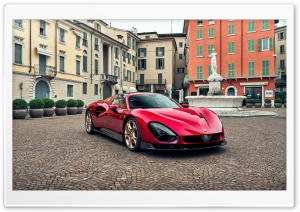 Alfa Romeo 33 Stradale, Italy 4K UHD Wallpaper for Widescreen and UltraWide Desktop, UltraHD TV, Smartphone, Tablet