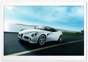 Alfa Romeo 8C Spider Ultra HD Wallpaper for 4K UHD Widescreen desktop, tablet & smartphone