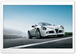 Alfa Romeo 8C Spider Car 2 Ultra HD Wallpaper for 4K UHD Widescreen desktop, tablet & smartphone