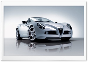 Alfa Romeo 8C Spider Car 3 Ultra HD Wallpaper for 4K UHD Widescreen desktop, tablet & smartphone