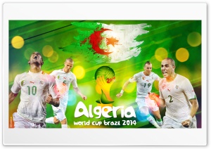 Algeria world cup 2014 Ultra HD Wallpaper for 4K UHD Widescreen desktop, tablet & smartphone