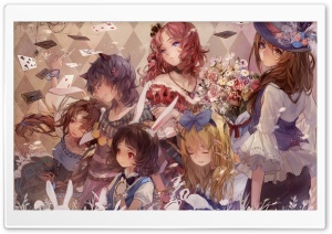 Alice In Wonderland Anime Ultra HD Wallpaper for 4K UHD Widescreen desktop, tablet & smartphone
