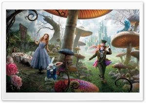 Alice In Wonderland Movie Ultra HD Wallpaper for 4K UHD Widescreen desktop, tablet & smartphone