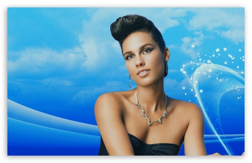 Alicia Keys UltraHD Wallpaper for Widescreen 16:10 ;