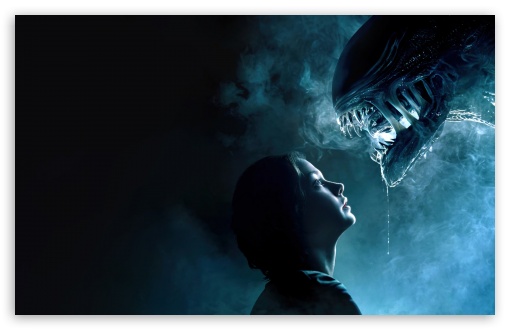Alien Romulus, Science Fiction, Horror, Movie, Film UltraHD Wallpaper for UHD 16:9 ; HD 16:9 ; UltraWide 21:9 24:10 ; Widescreen 16:10 5:3 ; Fullscreen 4:3 5:4 3:2 ; Tablet 1:1 ; Mobile 9:16 9:19.5 9:20 10:16 2:3 3:5 3:4 ;