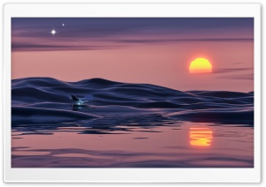 Alien Sunset Ultra HD Wallpaper for 4K UHD Widescreen desktop, tablet & smartphone