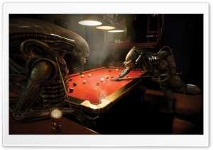 Alien Vs Predator, Pool Ultra HD Wallpaper for 4K UHD Widescreen desktop, tablet & smartphone