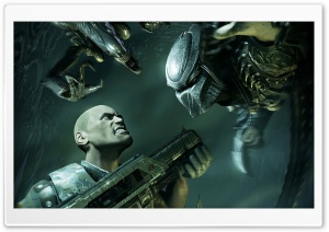 Aliens vs Predator Ultra HD Wallpaper for 4K UHD Widescreen desktop, tablet & smartphone