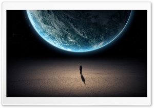 Alone In The Universe Ultra HD Wallpaper for 4K UHD Widescreen desktop, tablet & smartphone