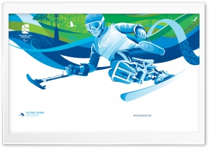 Alpine Skiing - Para-Alpine Ultra HD Wallpaper for 4K UHD Widescreen desktop, tablet & smartphone
