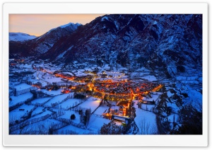 Alpine Winter 4K UHD Wallpaper for Widescreen and UltraWide Desktop, UltraHD TV, Smartphone, Tablet