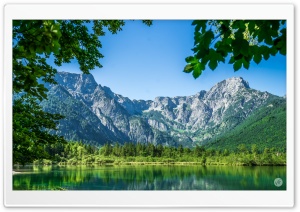 Alps Mountains Lake Landscape Ultra HD Wallpaper for 4K UHD Widescreen desktop, tablet & smartphone
