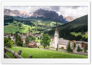 Alta Badia, a ski resort in the Dolomites, Italy Ultra HD Wallpaper for 4K UHD Widescreen desktop, tablet & smartphone