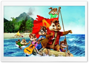 Alvin and the Chipmunks Chipwrecked (2011) Ultra HD Wallpaper for 4K UHD Widescreen desktop, tablet & smartphone