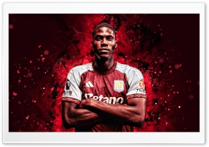 Amadou Onana - Aston Villa 4K UHD Wallpaper for Widescreen and UltraWide Desktop, UltraHD TV, Smartphone, Tablet