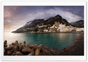 Amalfi Coast Ultra HD Wallpaper for 4K UHD Widescreen desktop, tablet & smartphone