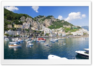 Amalfi, Monte Cerreto, Italy Ultra HD Wallpaper for 4K UHD Widescreen desktop, tablet & smartphone