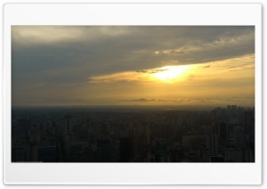 Amanhecer em Curitiba - Brasil 4K UHD Wallpaper for Widescreen and UltraWide Desktop, UltraHD TV, Smartphone, Tablet