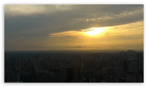 Amanhecer em Curitiba - Brasil UltraHD Wallpaper for HD 16:9 ;